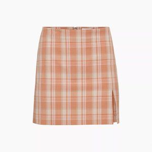 NWT Aritzia Tatiana Plaid Mini Skirt (Sunday Best)